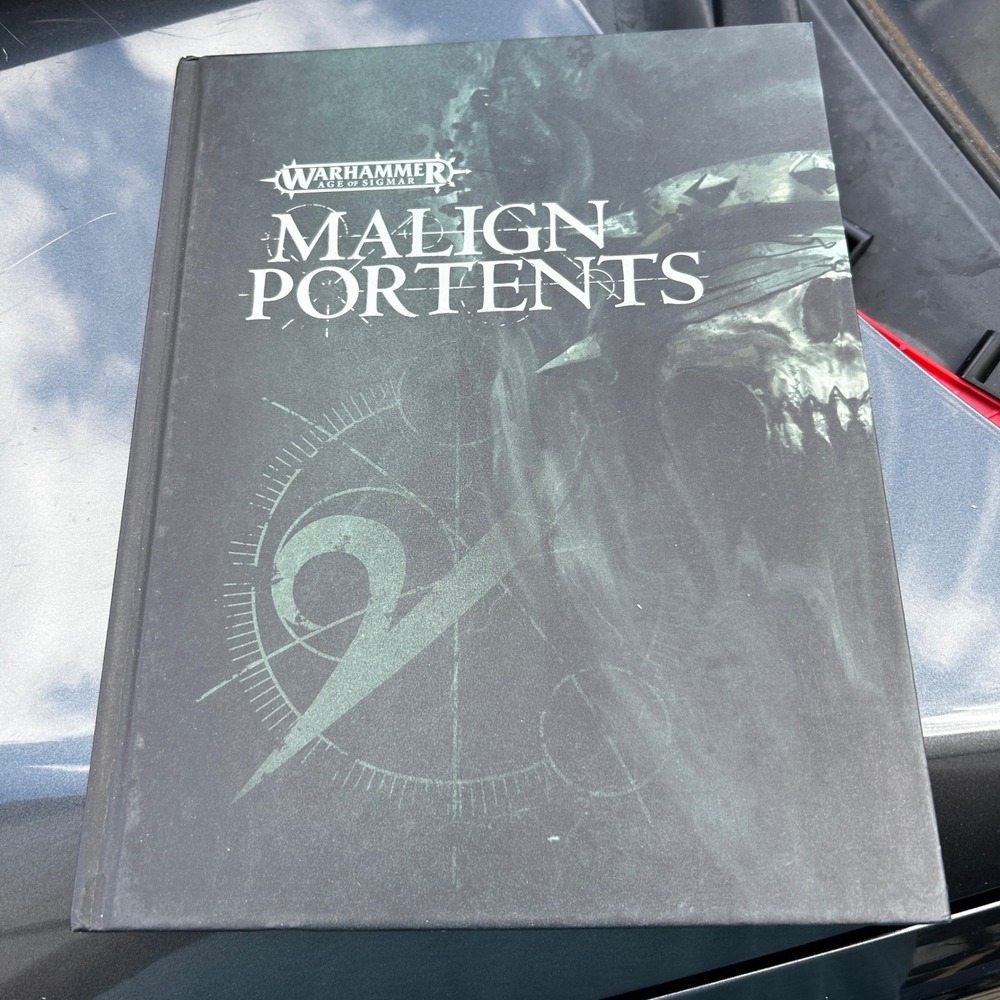 Warhammer Age of Sigmar Malign Portents Hardcover Book Games Workshop 2018